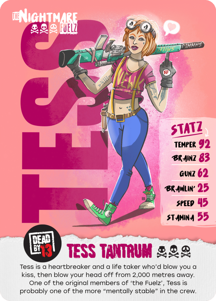 Tess Tantrum of the Nightmare Fuelz